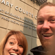 Shannon and Chris Neuman pose for a divorce selfie